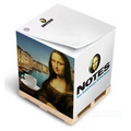Full Size Non-Adhesive Note Cube  (3 3/8"x3 3/8"x3 3/8")